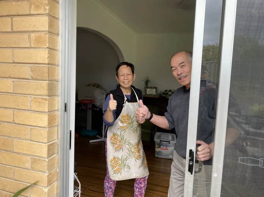 Wei Yufei, a happy customer